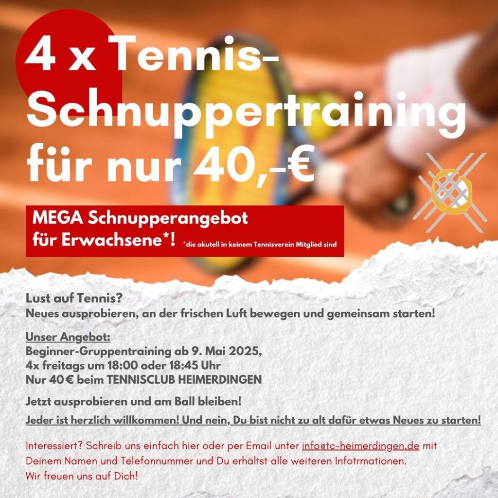 Schnuppertennis